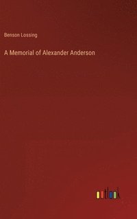 bokomslag Memorial of Alexander Anderson