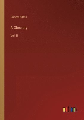 bokomslag Glossary