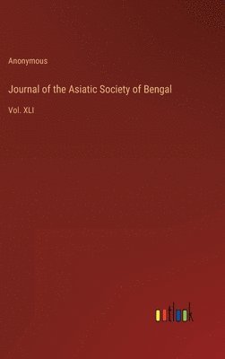 Journal of the Asiatic Society of Bengal 1