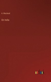 bokomslag On India