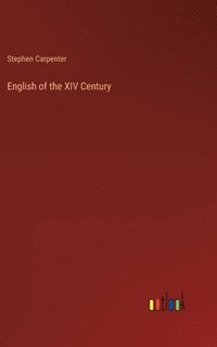 bokomslag English of the XIV Century