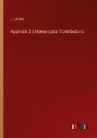 bokomslag Appendix D Entomological Contributions