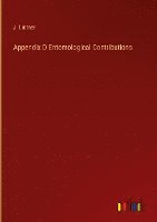 bokomslag Appendix D Entomological Contributions