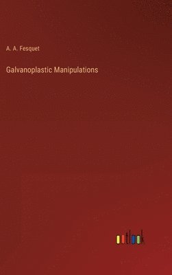 bokomslag Galvanoplastic Manipulations