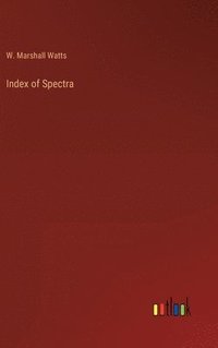 bokomslag Index of Spectra