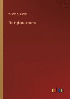 bokomslag Ingham Lectures