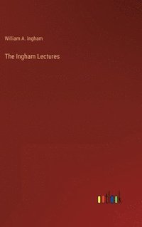 bokomslag The Ingham Lectures