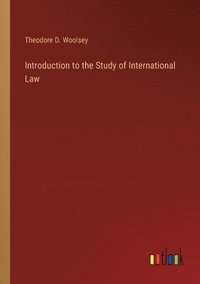 bokomslag Introduction to the Study of International Law