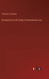 bokomslag Introduction to the Study of International Law