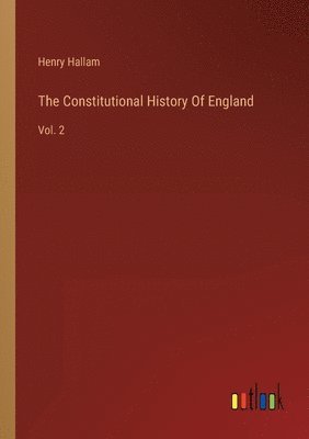 Constitutional History Of England