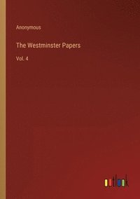 bokomslag Westminster Papers