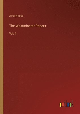 bokomslag Westminster Papers