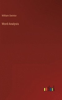 bokomslag Word-Analysis