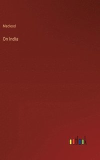 bokomslag On India