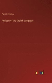 bokomslag Analysis of the English Language