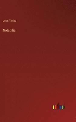 bokomslag Notabilia