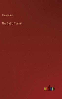 bokomslag Sutro Tunnel