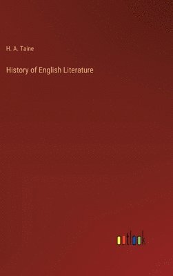 bokomslag History of English Literature