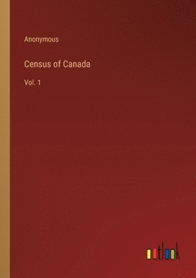 bokomslag Census of Canada