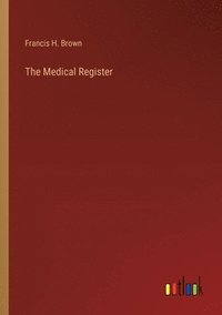 bokomslag The Medical Register