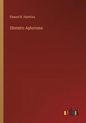 bokomslag Obstetric Aphorisms