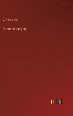 bokomslag Operative Surgery