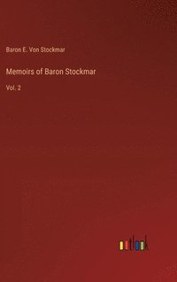 bokomslag Memoirs of Baron Stockmar