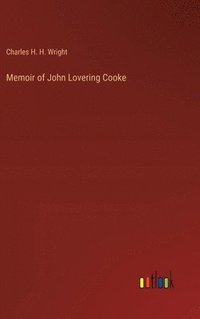 bokomslag Memoir of John Lovering Cooke