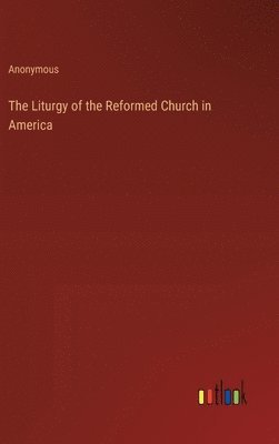 bokomslag The Liturgy of the Reformed Church in America