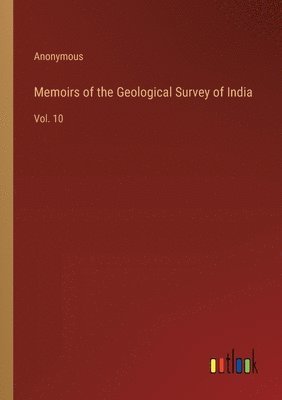 Memoirs of the Geological Survey of India 1