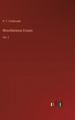 bokomslag Miscellaneous Essays