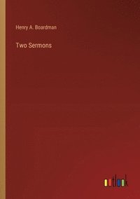 bokomslag Two Sermons