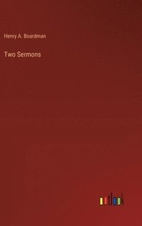 bokomslag Two Sermons