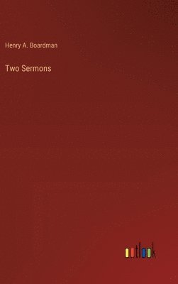 bokomslag Two Sermons