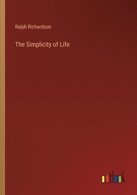 The Simplicity of Life 1