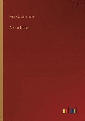 bokomslag Few Notes