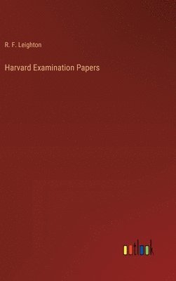 Harvard Examination Papers 1