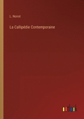 bokomslag Callipédie Contemporaine