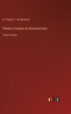 bokomslag Thatre Complet de Beaumarchais