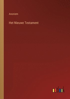 bokomslag Het Nieuwe Testament