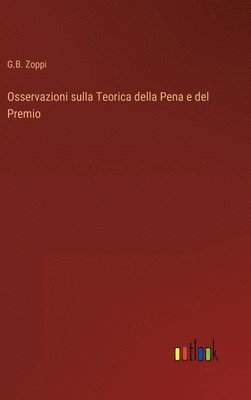 bokomslag Osservazioni sulla Teorica della Pena e del Premio