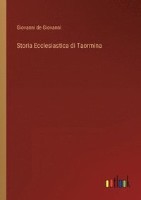 bokomslag Storia Ecclesiastica di Taormina