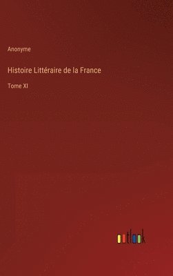 bokomslag Histoire Littraire de la France