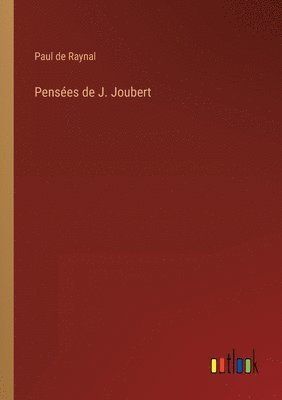 bokomslag Penses de J. Joubert