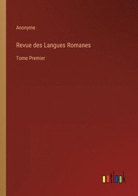 bokomslag Revue des Langues Romanes