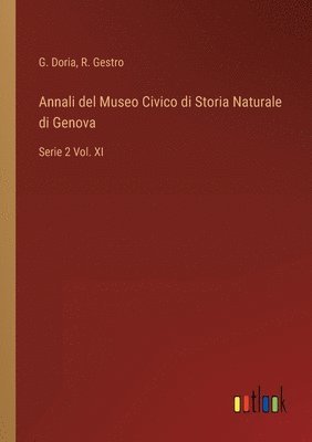 Annali del Museo Civico di Storia Naturale di Genova 1