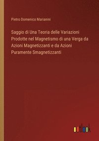 bokomslag Saggio di Una Teoria delle Variazioni Prodotte nel Magnetismo di una Verga da Azioni Magnetizzanti e da Azioni Puramente Smagnetizzanti