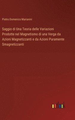 bokomslag Saggio di Una Teoria delle Variazioni Prodotte nel Magnetismo di una Verga da Azioni Magnetizzanti e da Azioni Puramente Smagnetizzanti