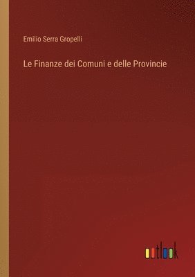 bokomslag Finanze dei Comuni e delle Provincie