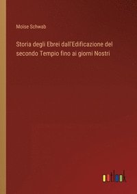 bokomslag Storia degli Ebrei dall'Edificazione del secondo Tempio fino ai giorni Nostri